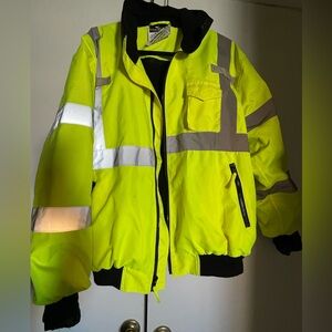 High-Visibility Reflective Safety Jacket